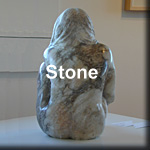 Mother and Child - Stone Sculpture by Ed Hamilton