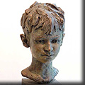 Portrait sculpture of Felix